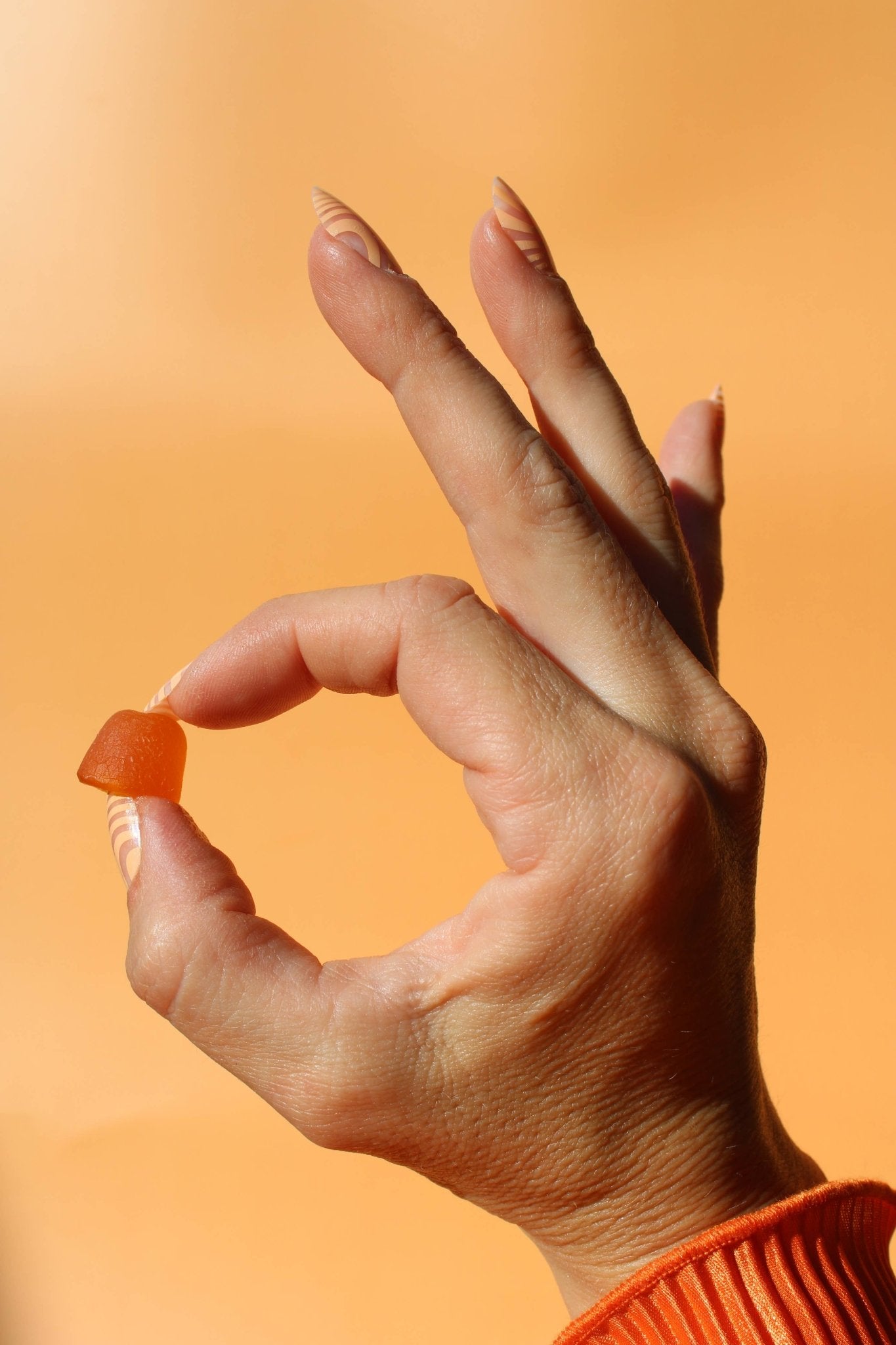 Orange Cream Gummy Candy - Low Sugar 5g, Prebiotics - Free Living Co