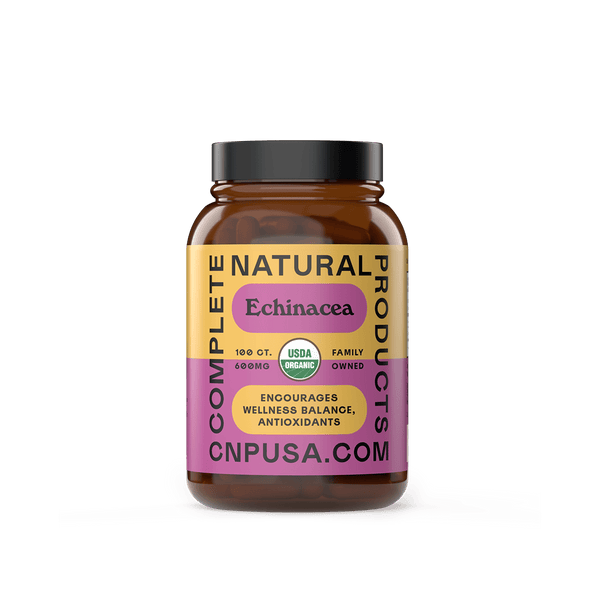 Organic Echinacea Capsules - Free Living Co