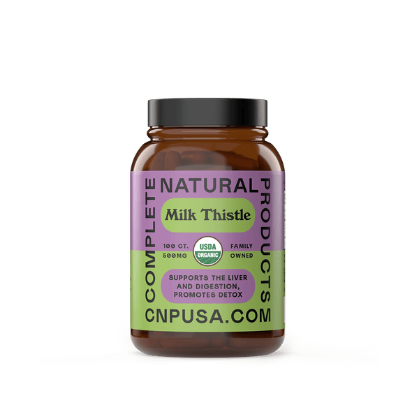 Organic Milk Thistle Capsules - Free Living Co