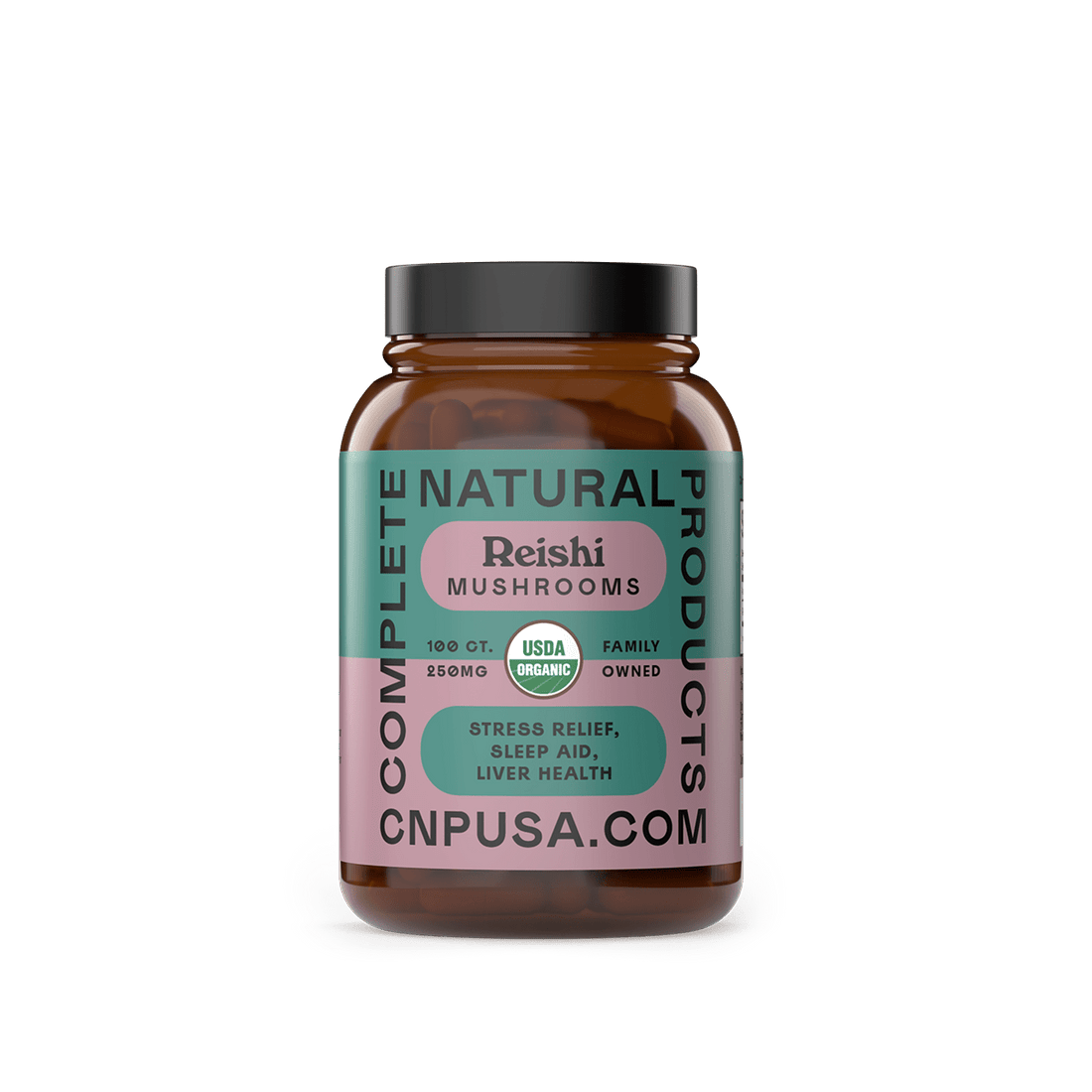 Organic Reishi Capsules - Free Living Co