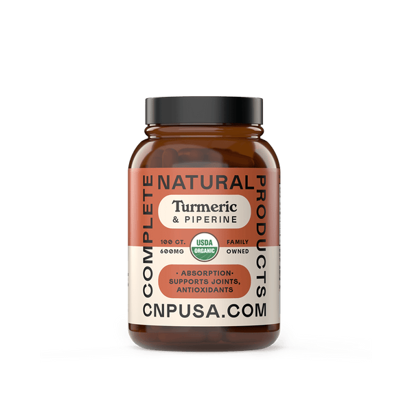Organic Turmeric & Black Pepper Capsules - Free Living Co