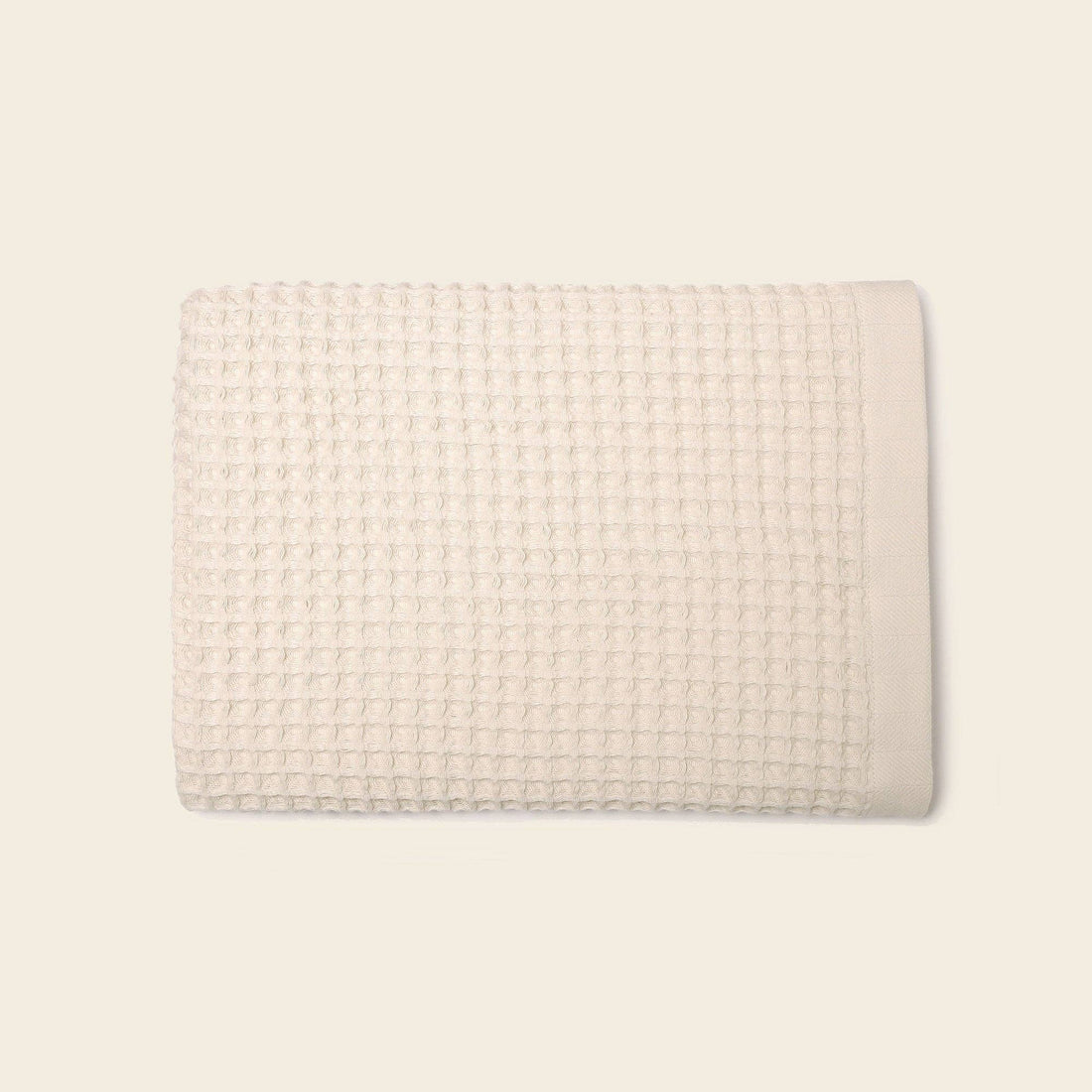 Organic Weightless Waffle Bath Towel - Free Living Co