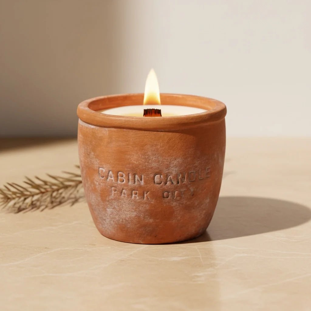 Palo Santo Non-Toxic Burn & Grow Coco Wax Candle | Cabin Candle Park City - Free Living Co
