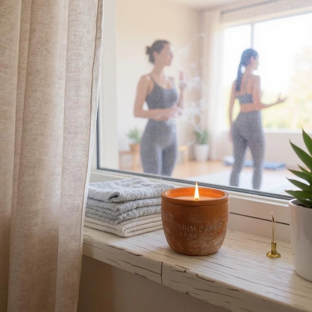 Palo Santo Non-Toxic Burn & Grow Coco Wax Candle | Cabin Candle Park City - Free Living Co