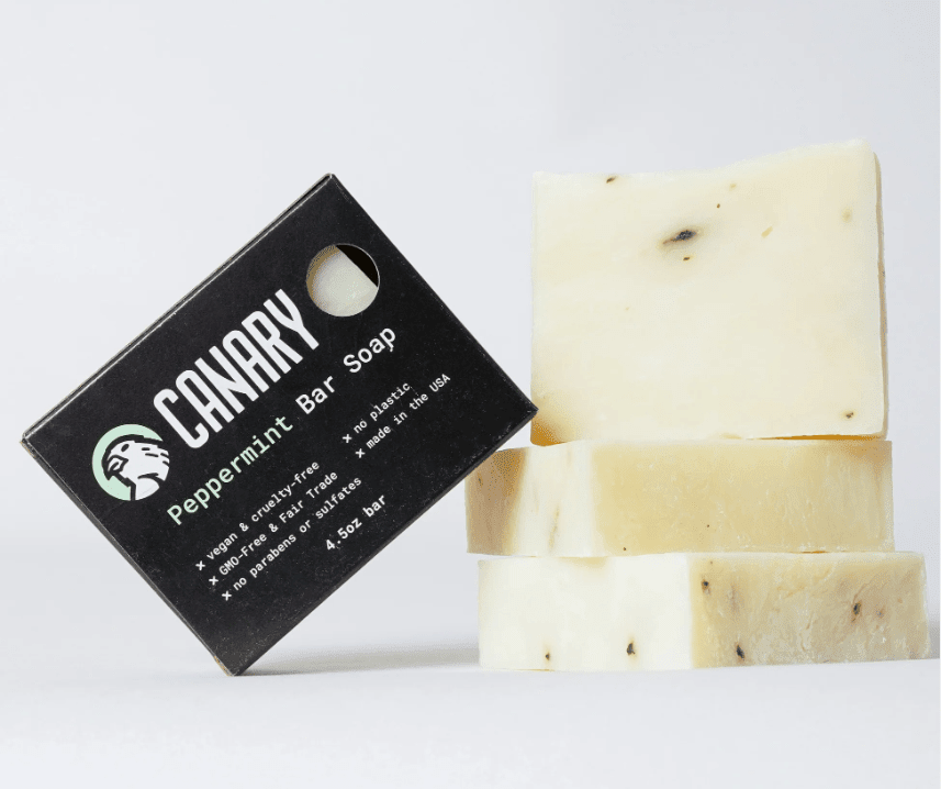 Peppermint Bar Soap - Free Living Co