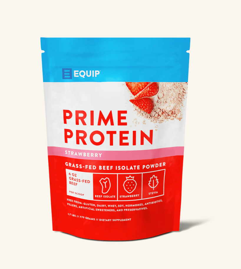 Prime Protein - Grass - Fed Beef Isolate Powder - Free Living Co