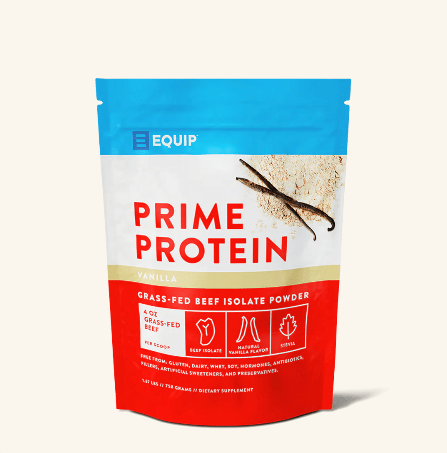 Prime Protein - Grass - Fed Beef Isolate Powder - Free Living Co