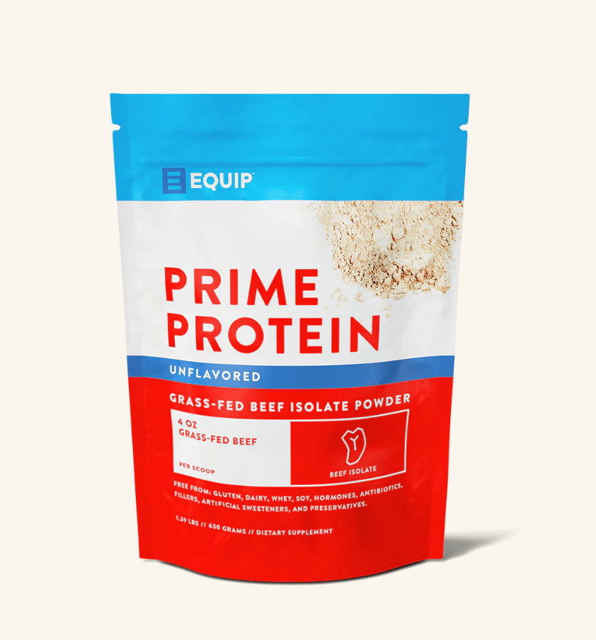Prime Protein - Grass - Fed Beef Isolate Powder - Free Living Co