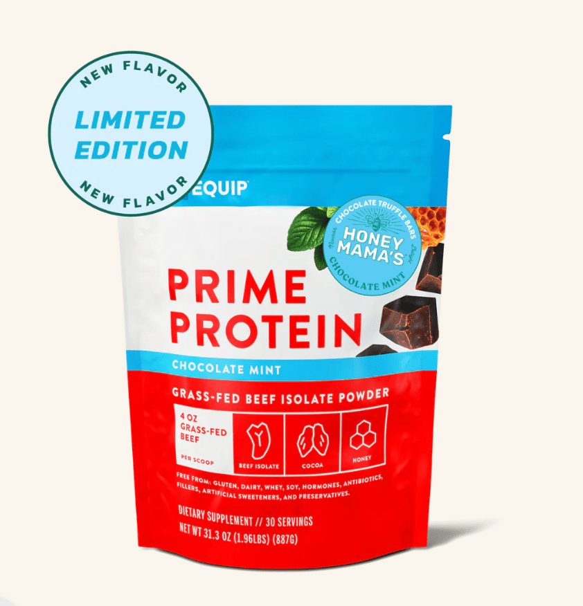 Prime Protein - Grass - Fed Beef Isolate Powder - Free Living Co