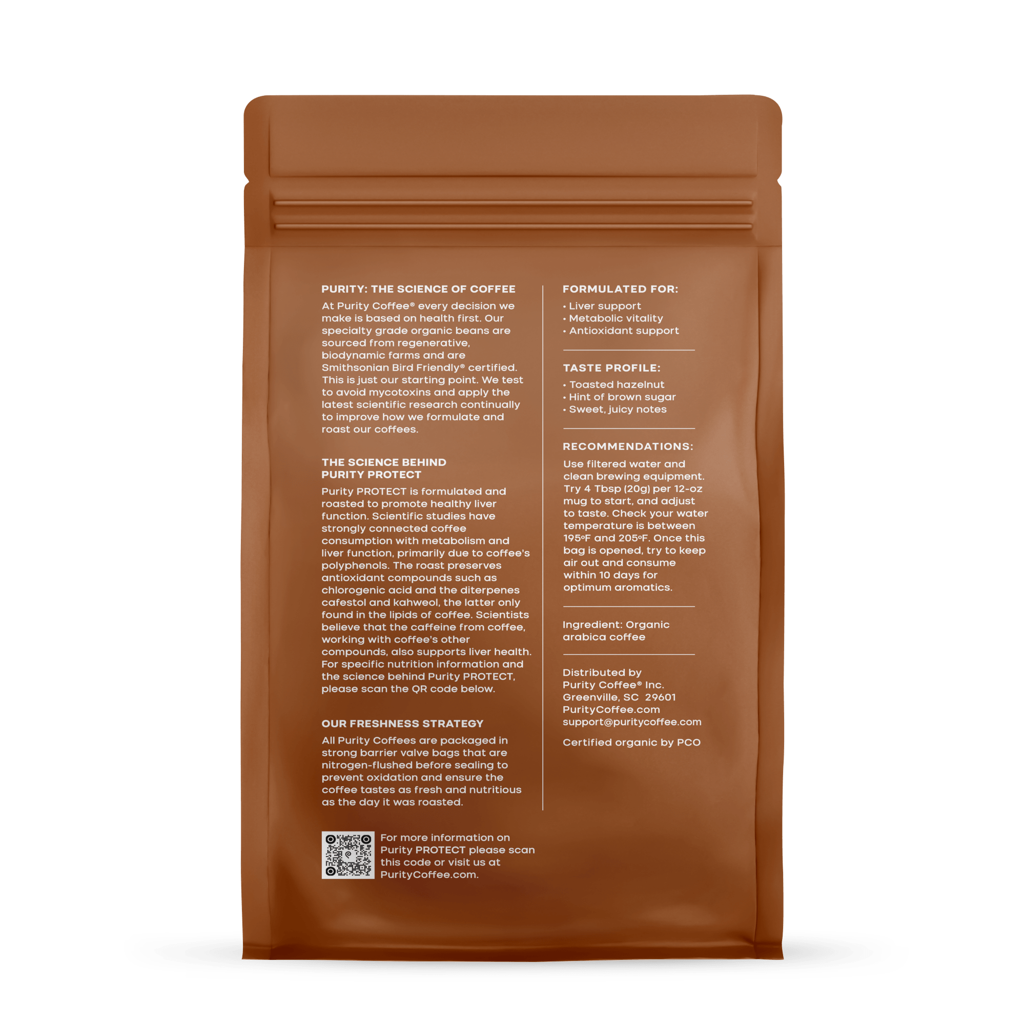 PROTECT: Light - Medium Roast Ground Coffee - Free Living Co