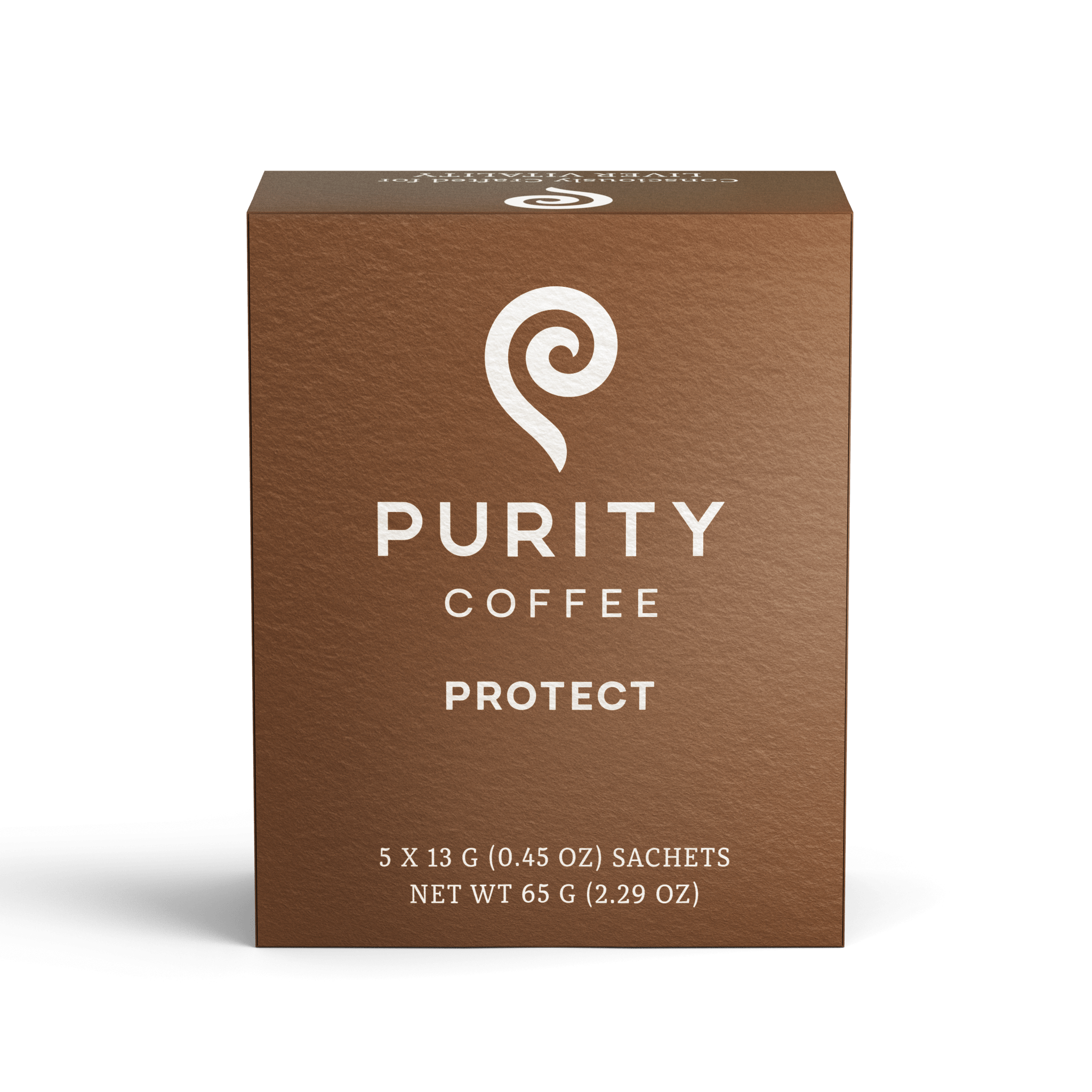 PROTECT: Light - Medium Roast Single - Serve Pocket Purity™ - Free Living Co