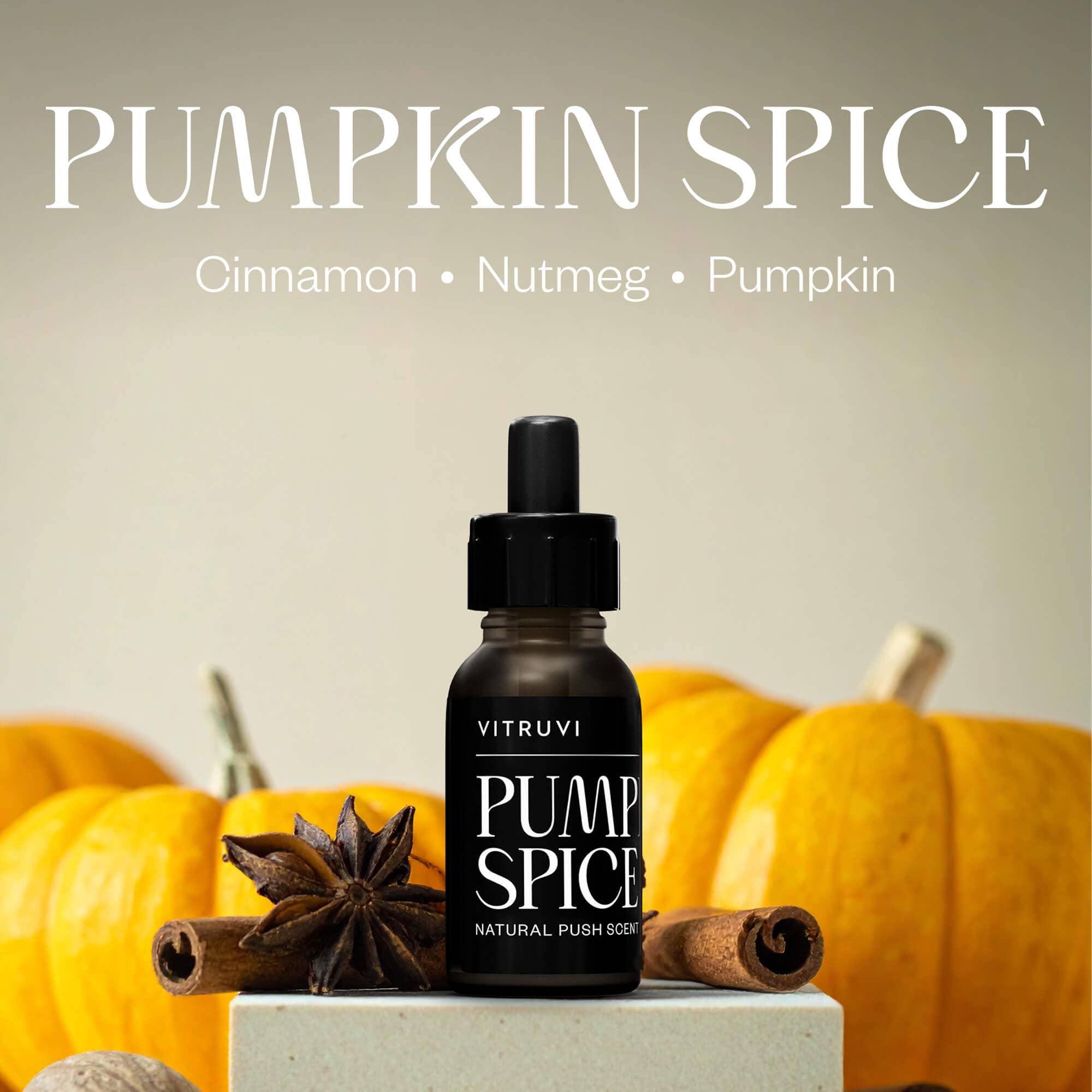 Pumpkin Spice Push Scent Refill - Free Living Co