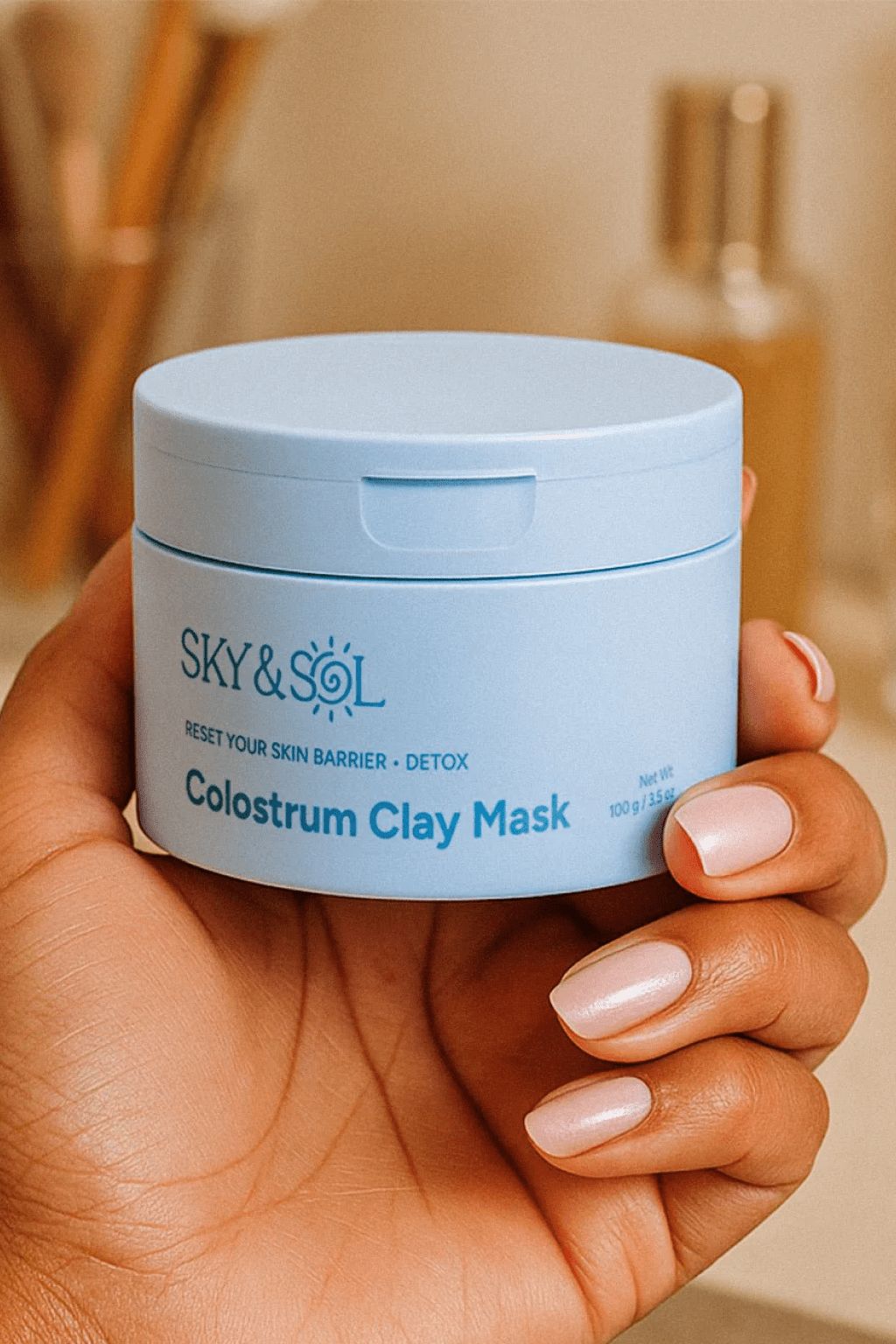 Purifying & Nourishing Tallow + Colostrum Clay Mask - Free Living Co