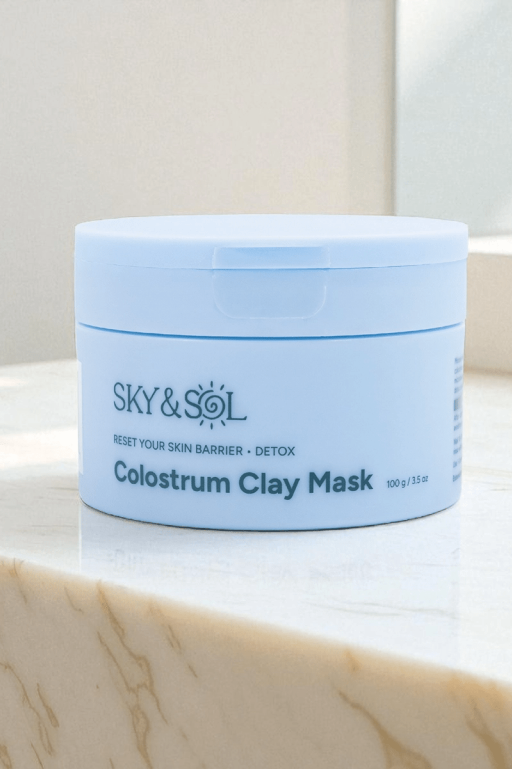 Purifying & Nourishing Tallow + Colostrum Clay Mask - Free Living Co