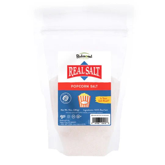 Real Salt - Popcorn Salt - Free Living Co