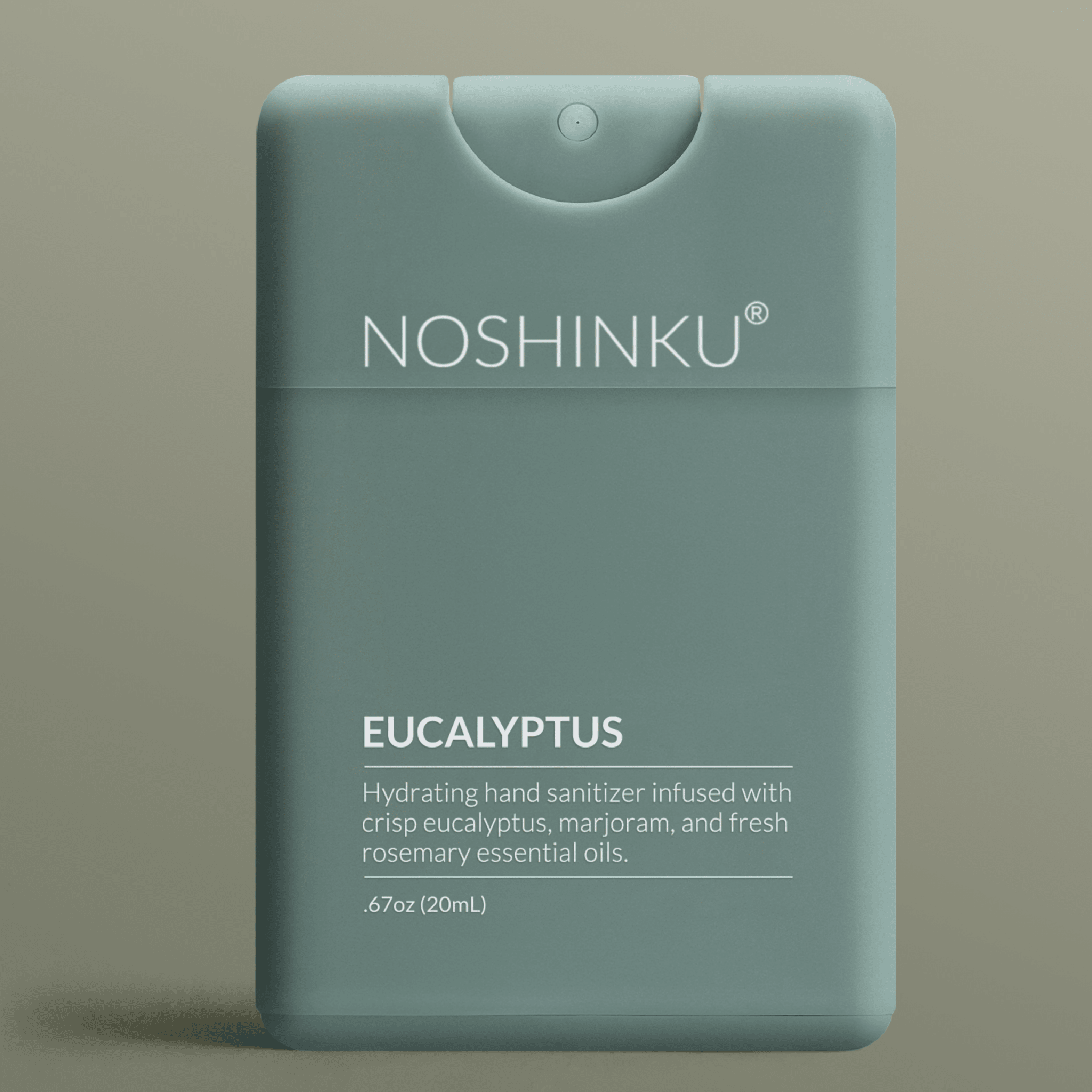 REFILLABLE Eucalyptus Moisturizing Pocket Hand Sanitizer - Free Living Co