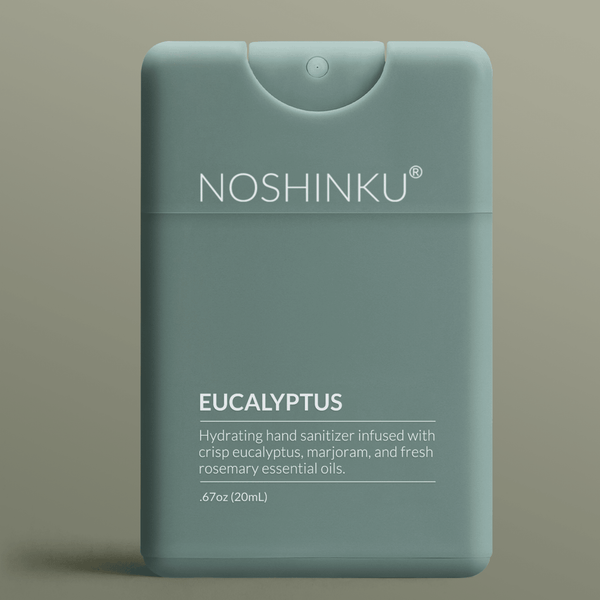 REFILLABLE Eucalyptus Moisturizing Pocket Hand Sanitizer - Free Living Co