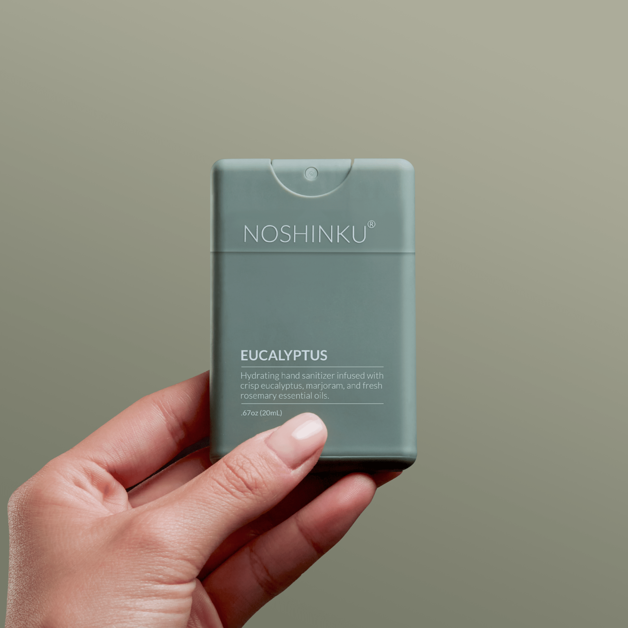 REFILLABLE Eucalyptus Moisturizing Pocket Hand Sanitizer - Free Living Co
