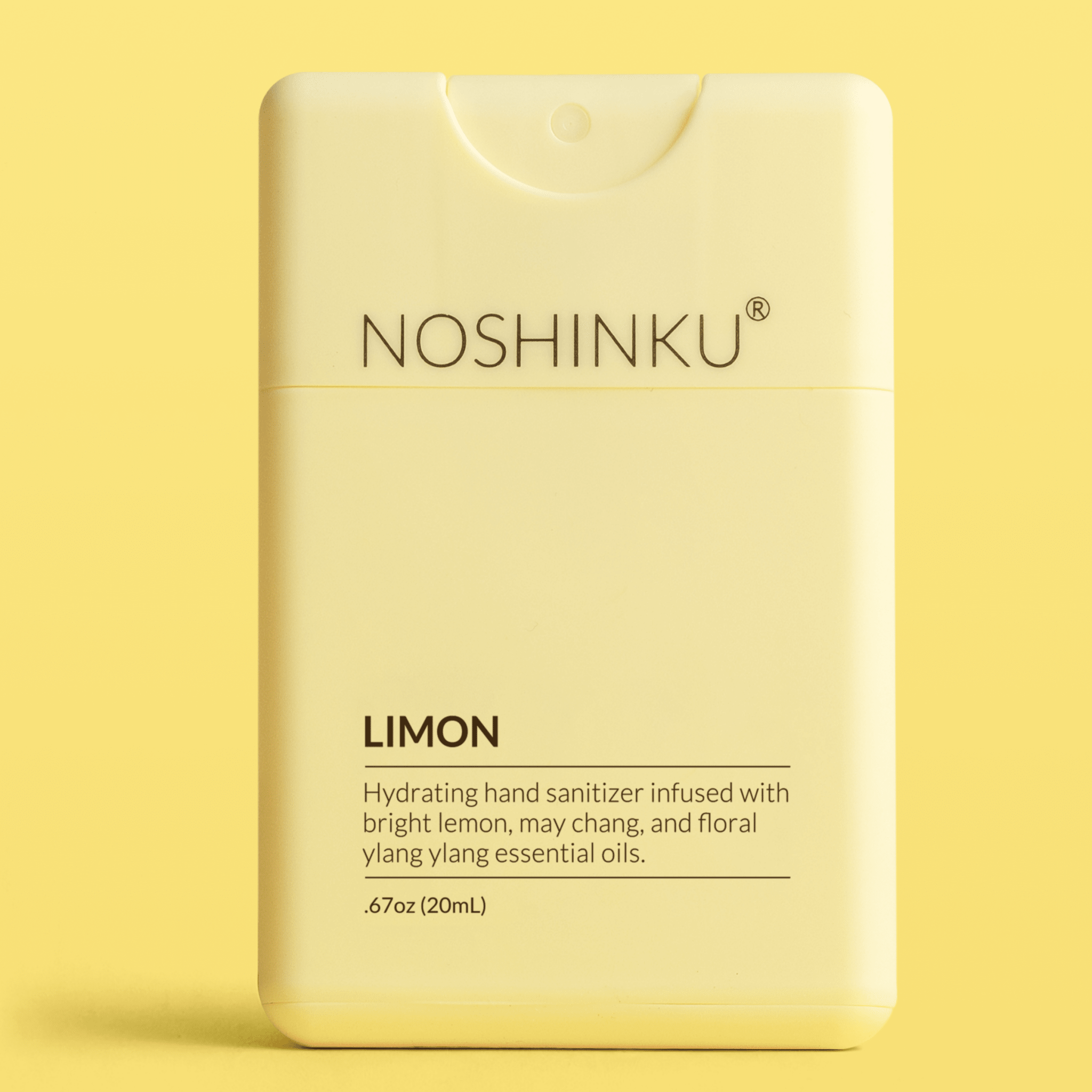 Refillable Lemon Ylang-Ylang Moisturizing Pocket Sanitizer - Free Living Co