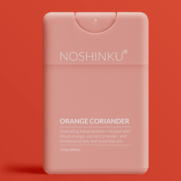 Refillable Orange Coriander Moisturizing Hand Sanitizer - Free Living Co