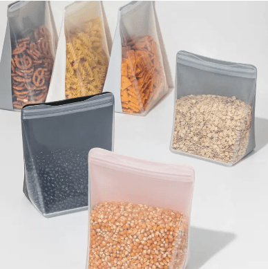 Reusable Silicone Stand - up Bag - Free Living Co