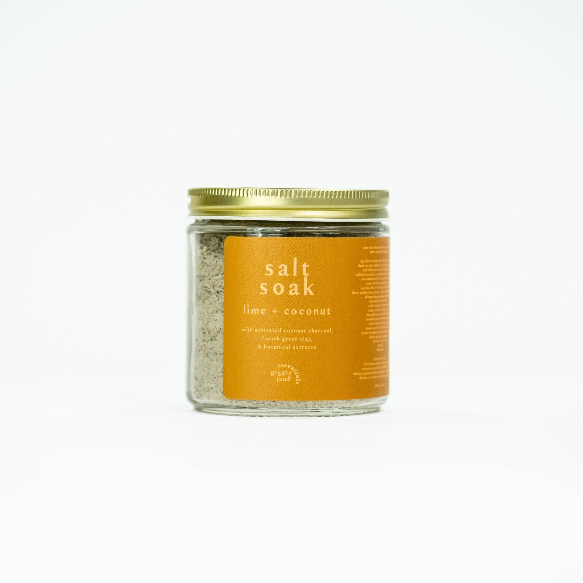 SALT SOAK • lime + coconut • 100% natural, nothing synthetic • 14 oz - Free Living Co