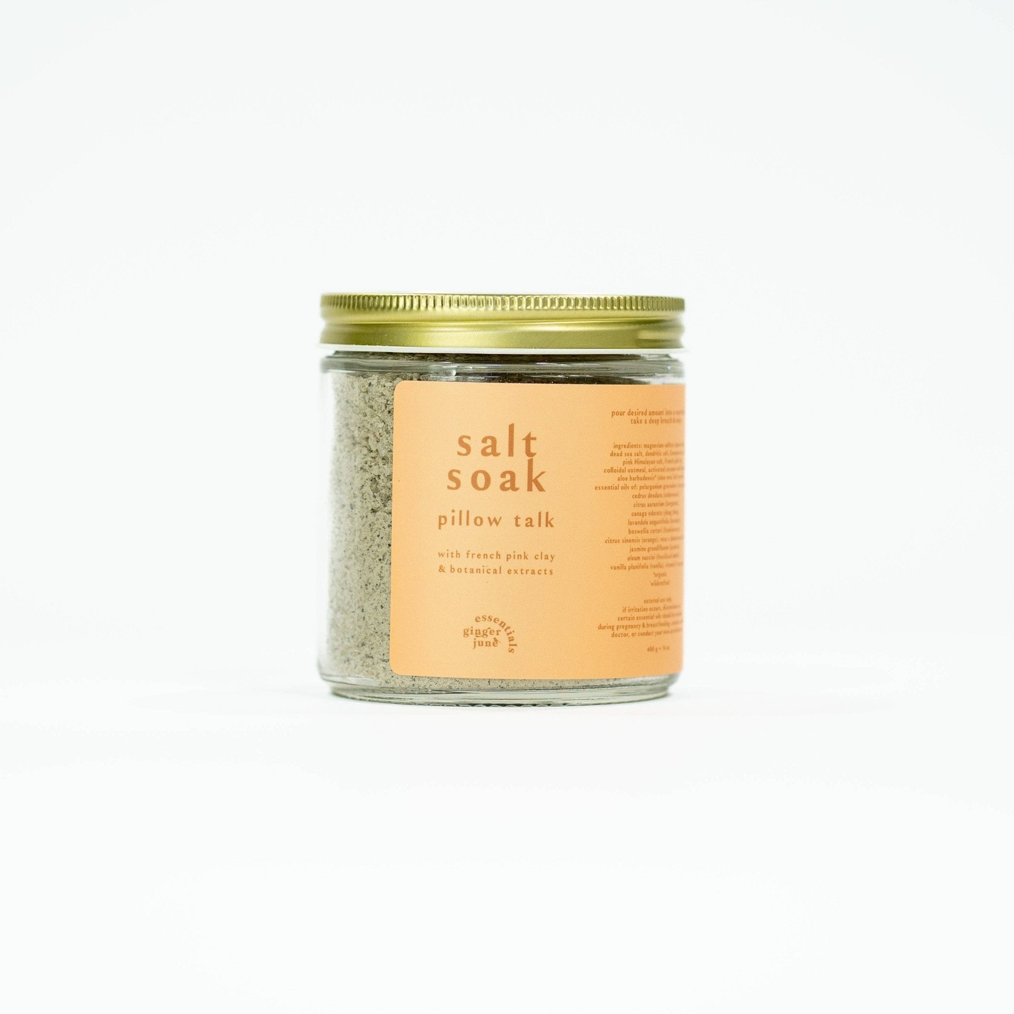 SALT SOAK • PILLOW TALK • 100% natural, nothing synthetic • 14 oz - Free Living Co