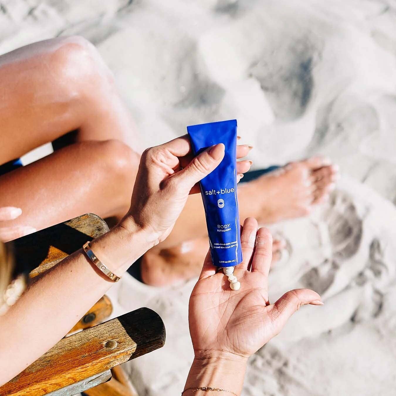 Salt+blue Body Sunscreen (86ml) - Free Living Co