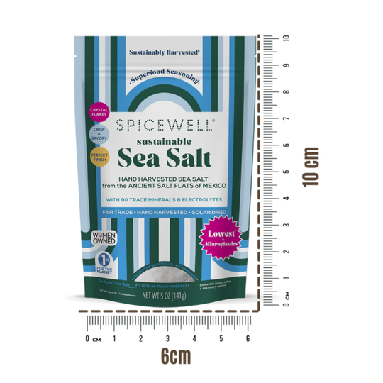 Sustainable Sea Salt Pouch