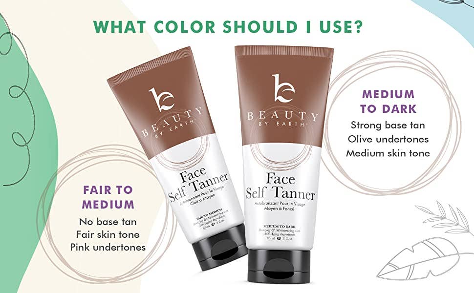 Self Tanner Face Lotion - Free Living Co