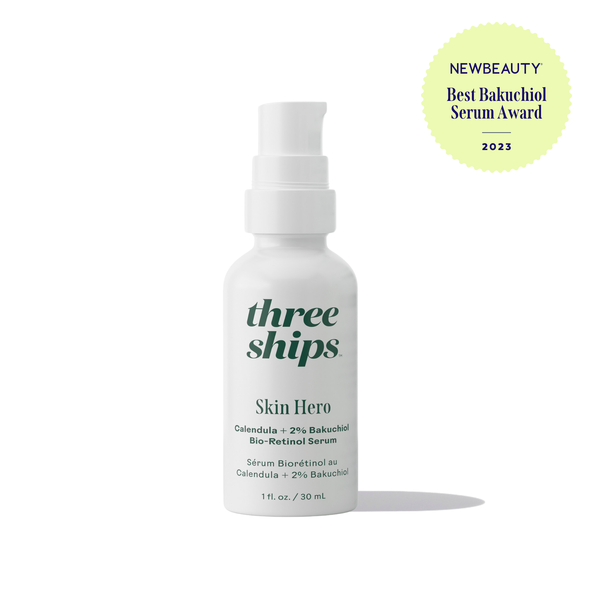 Skin Hero Calendula + 2% Bakuchiol Bio - Retinol Serum - Free Living Co