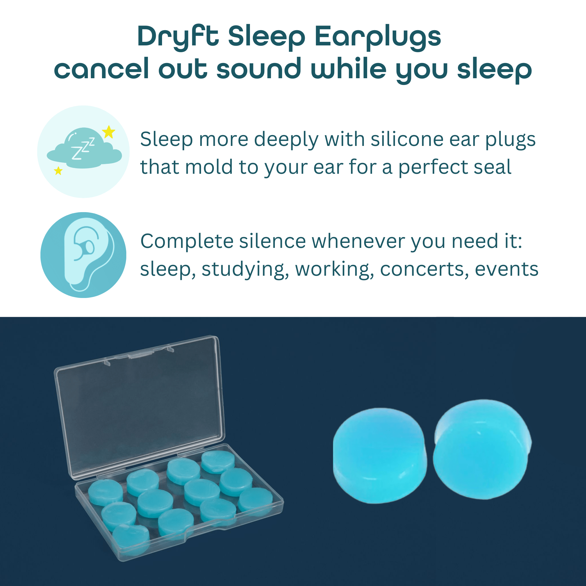 Sleep Ear Plugs - Free Living Co