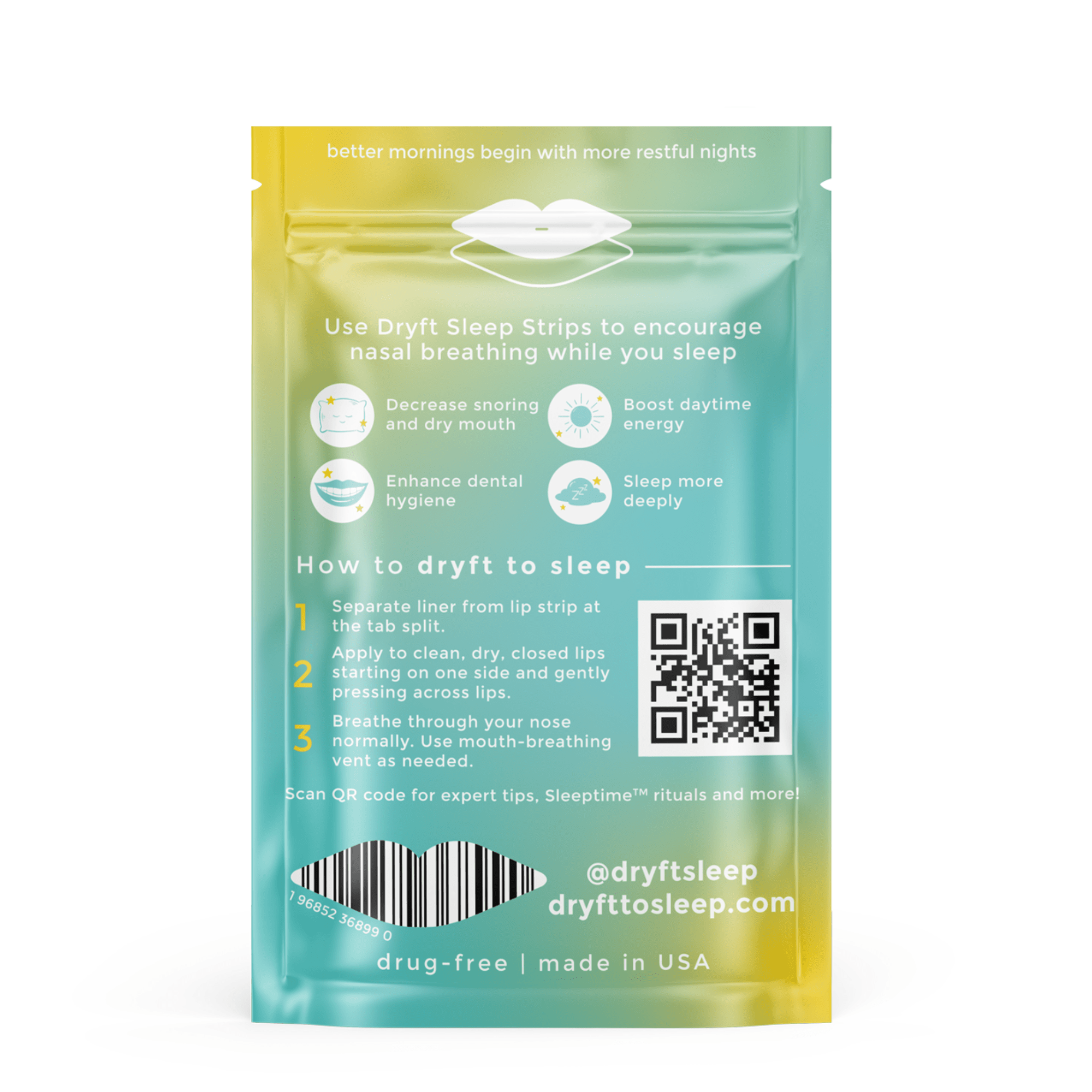 Sleep Mouth Tape - Free Living Co