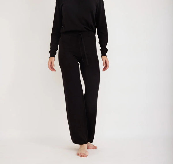 Soft Knit Straight Leg Pants - Organic Cotton - Free Living Co
