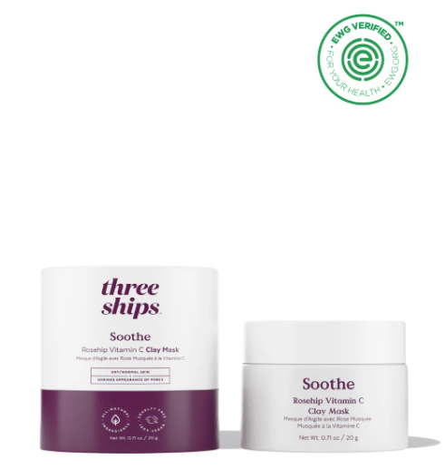 Soothe Rosehip Vitamin C Clay Mask - Free Living Co