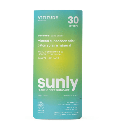 Sunly Plastic-Free Mineral Sunscreen Stick SPF 30 - Free Living Co