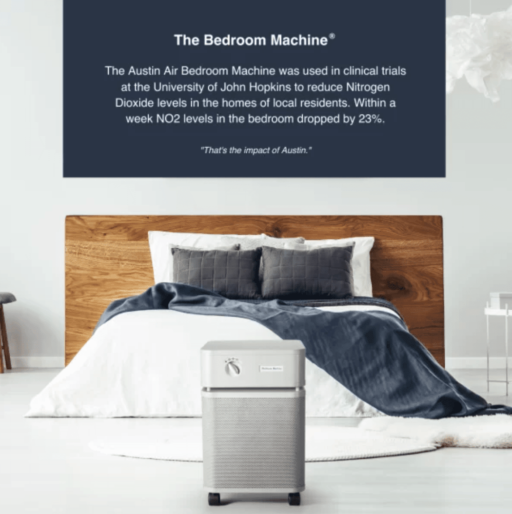 The Bedroom Machine Air Purifier - Free Living Co