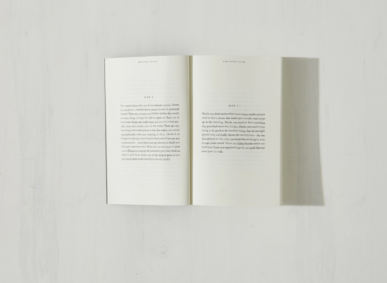 The Pivot Year by Brianna Wiest - Free Living Co