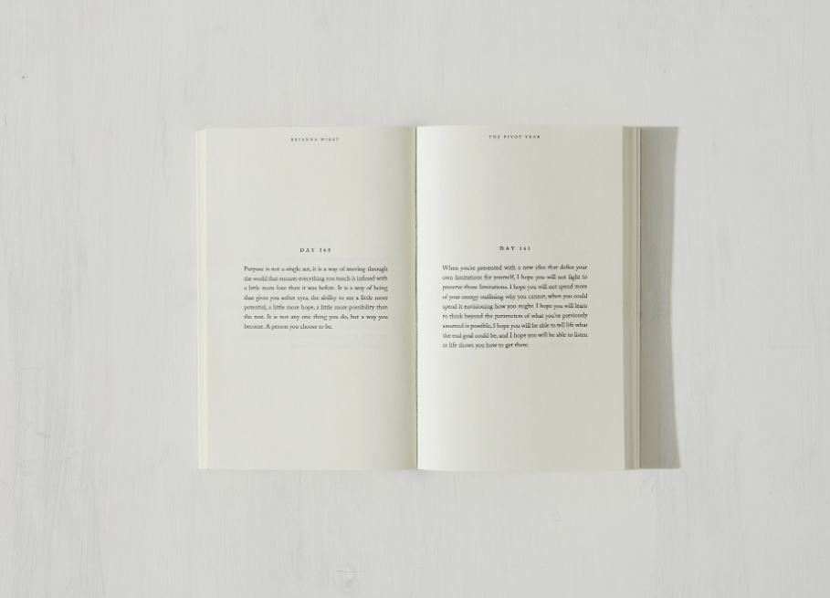 The Pivot Year by Brianna Wiest - Free Living Co