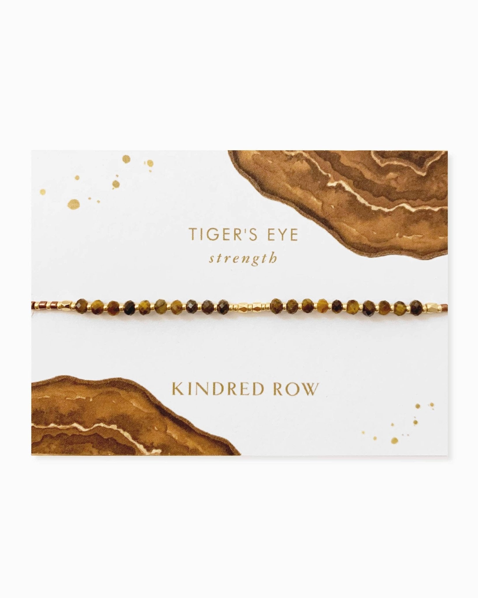 Tiger's Eye Healing Gemstone Stacking Bracelet - Free Living Co