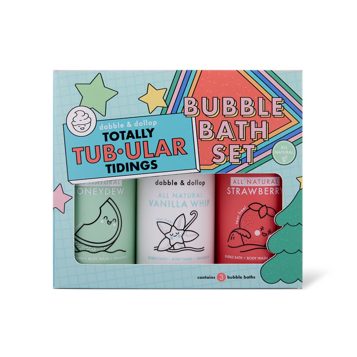 Totally Tub - ular Holiday Bath Set - Free Living Co