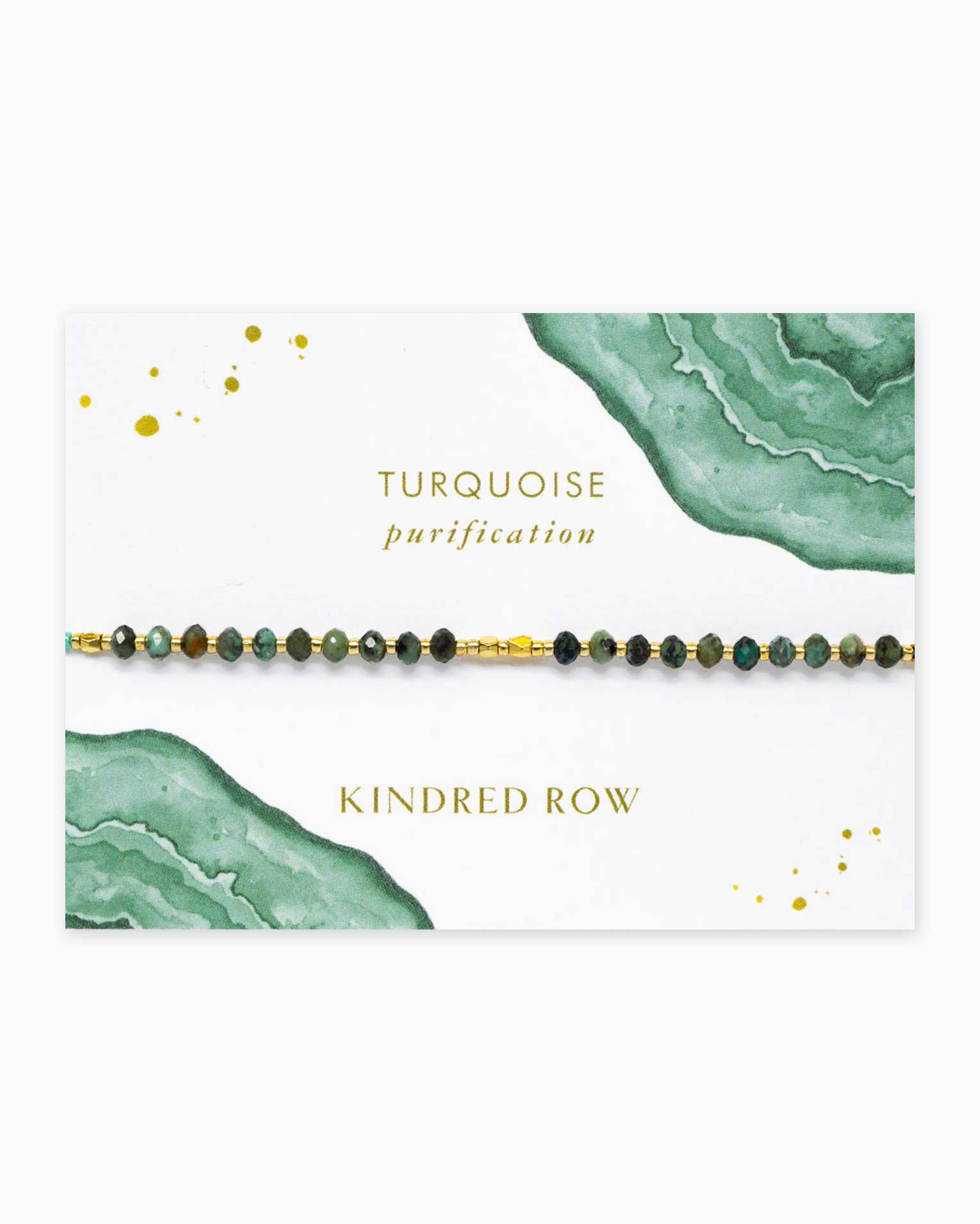 Turquoise Healing Gemstone Stacking Bracelet - Free Living Co