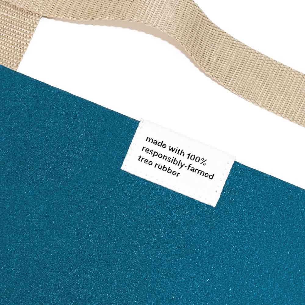 Ultralight Foldable Travel Yoga Mat with Non - Slip FSC - Certified Natural Rubber - Free Living Co