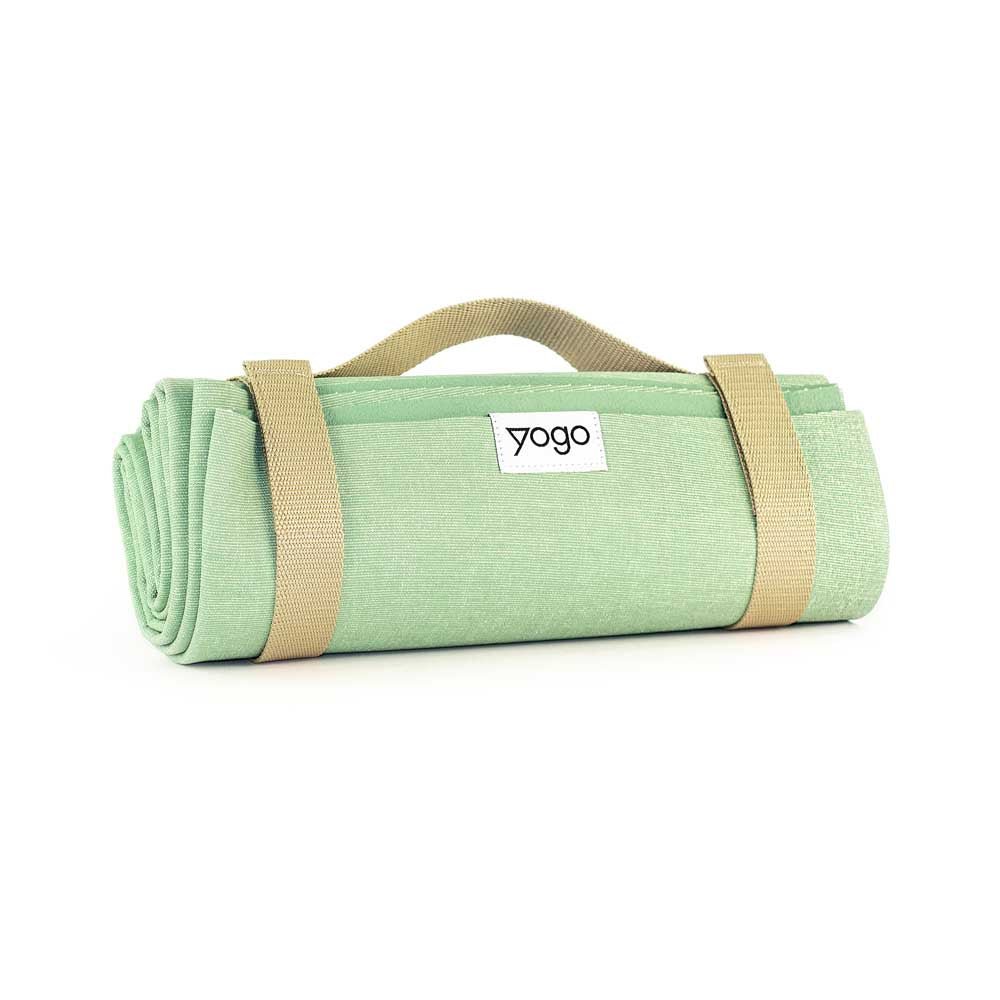 Ultralong Folding Travel Yoga Mat with Non - Slip FSC - Certified Natural Rubber - Free Living Co