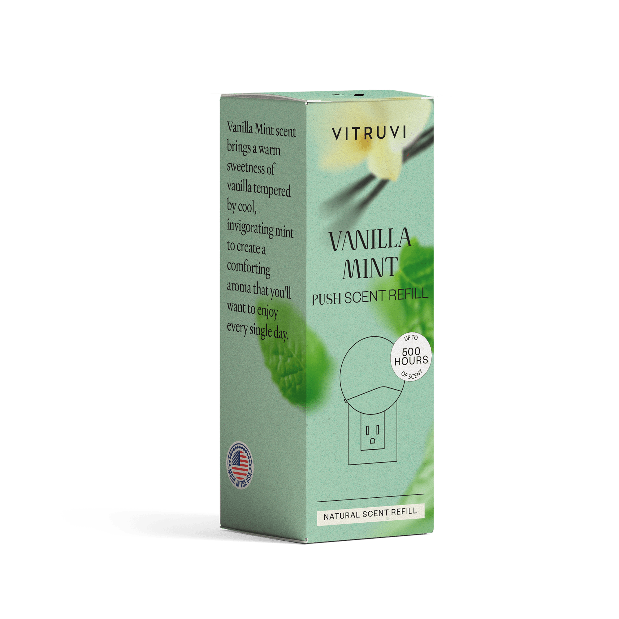 Vanilla Mint Push Scent Refill - Free Living Co
