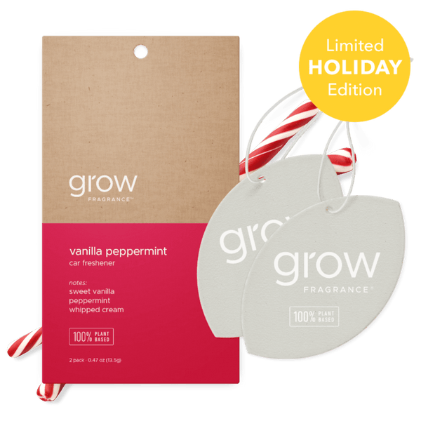 Vanilla Peppermint Car Freshener - Free Living Co