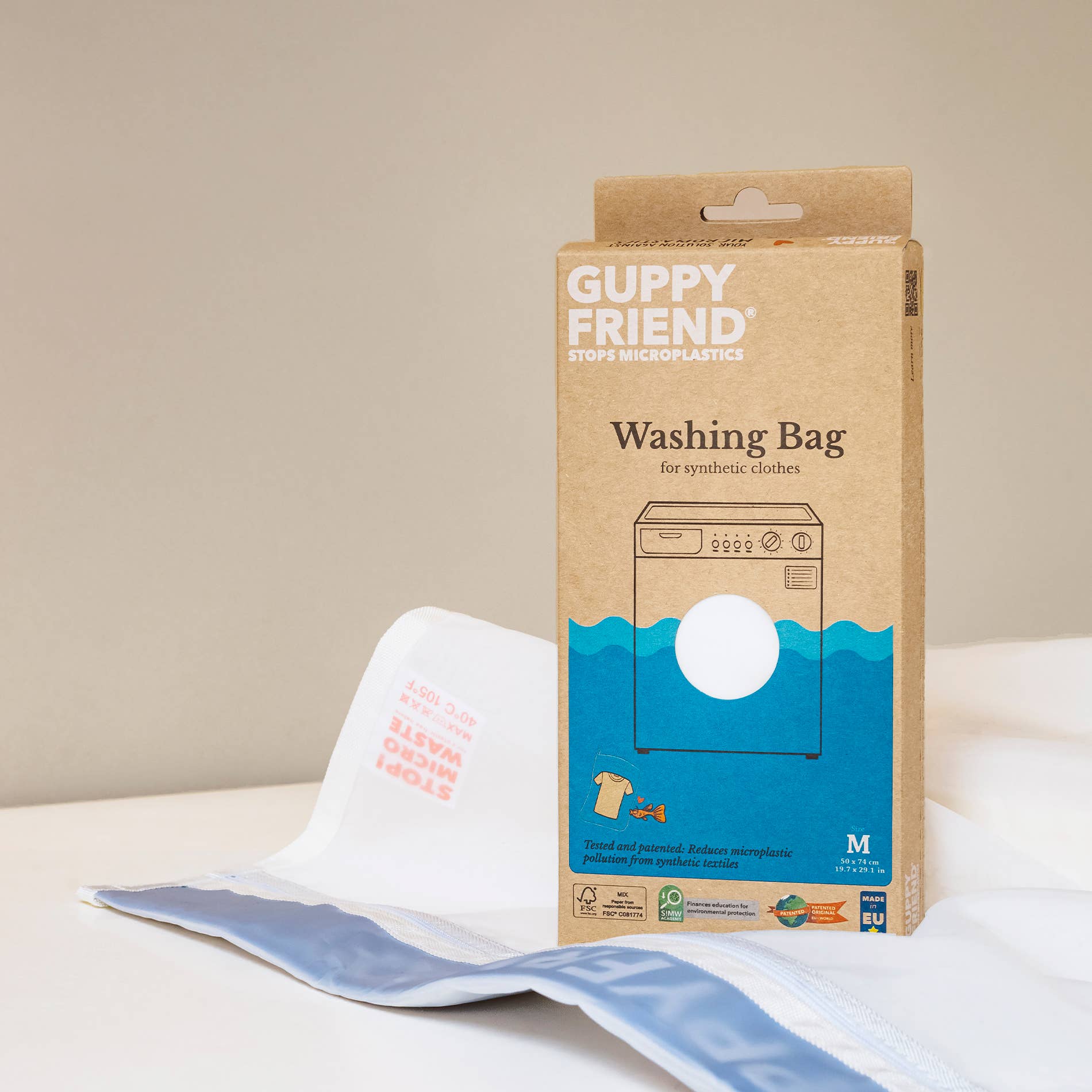 Washing Bag - Sustainable Microfiber Catching Laundry Bag - Free Living Co
