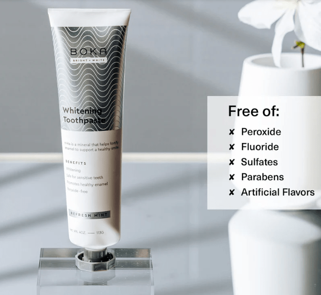 Whitening Nano - Hydroxyapatite Toothpaste - Free Living Co