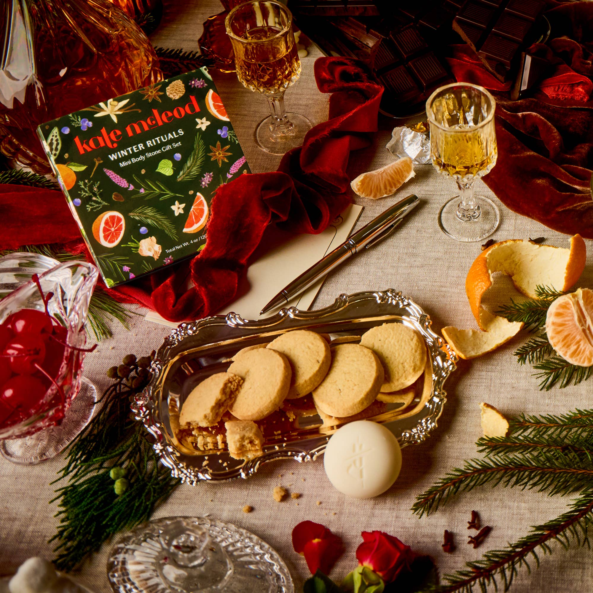 Winter Rituals Mini Body Stone Gift Set - Free Living Co