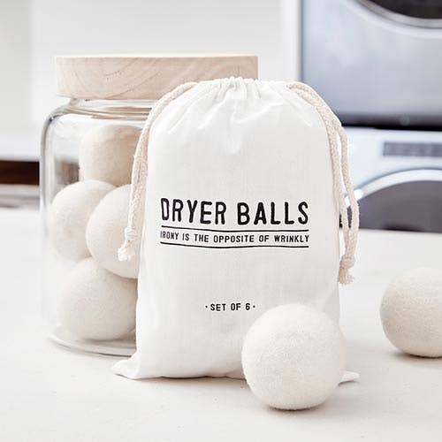 Wool Dryer Balls - Set of 6 - Free Living Co
